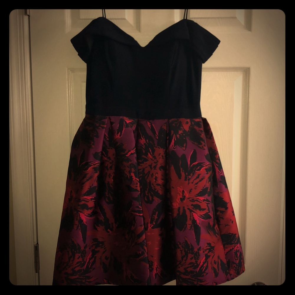 Morgan and co. Dress from David’s Bridal